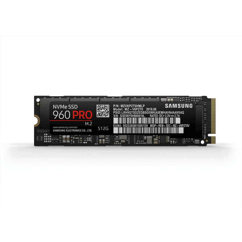 Samsung/三星960pro 512BW M.2 SSD固态硬盘