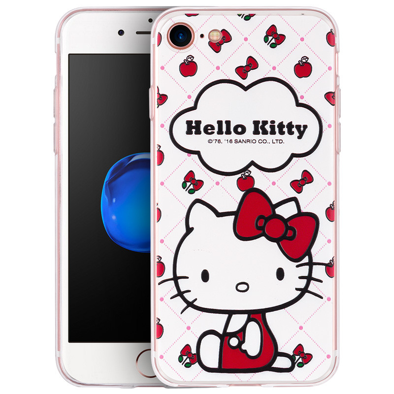 优加 凯蒂猫手机软壳iPhone7 4.7英寸-凯蒂猫糖果款