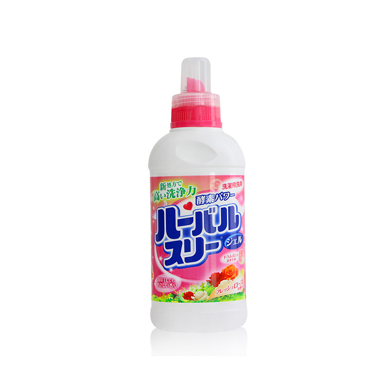 【苏宁易购超市】美净荣玫瑰花香浓缩型酵素洗衣液0.45KG