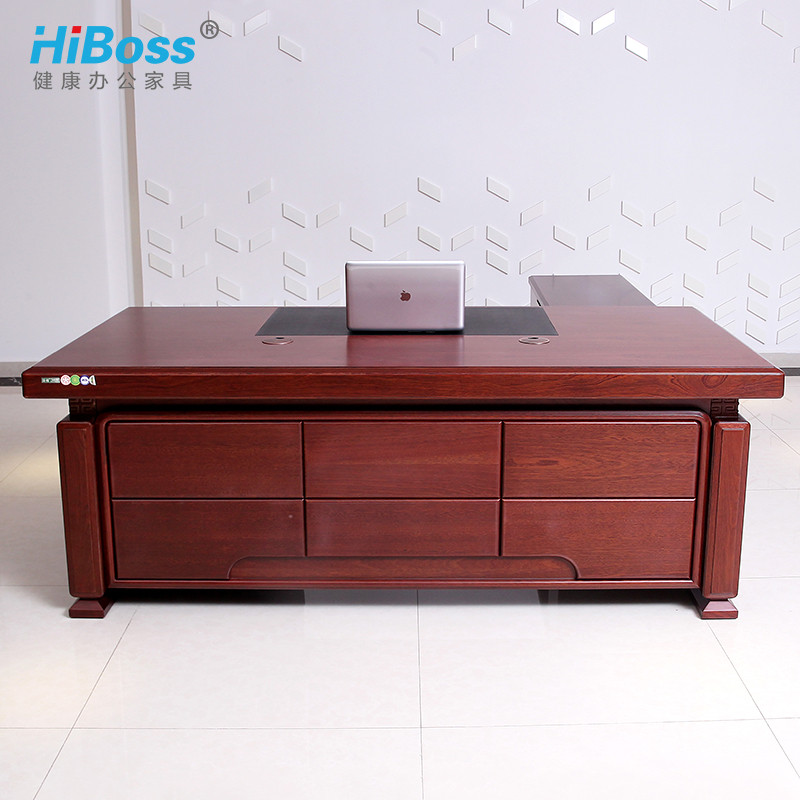 HiBoss 办公桌 油漆大班台 办公桌W1800*D900*H760