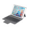 爱酷多(ikodoo) 苹果iPad Air/air2/pro 9.7无线蓝牙键盘 iPad5/6保护套纤薄一体式带支架 9.7新ipadair/air2/pro-黑色带笔槽