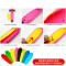 21stscooter米多滑板车多色踏板配件DIY组装滑滑车玩具坚固耐用 玫红色