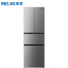 美菱(MELING) BCD-302M9CX 302升法式多门冰箱 电脑控温 软冷冻保鲜 节能静音(银)