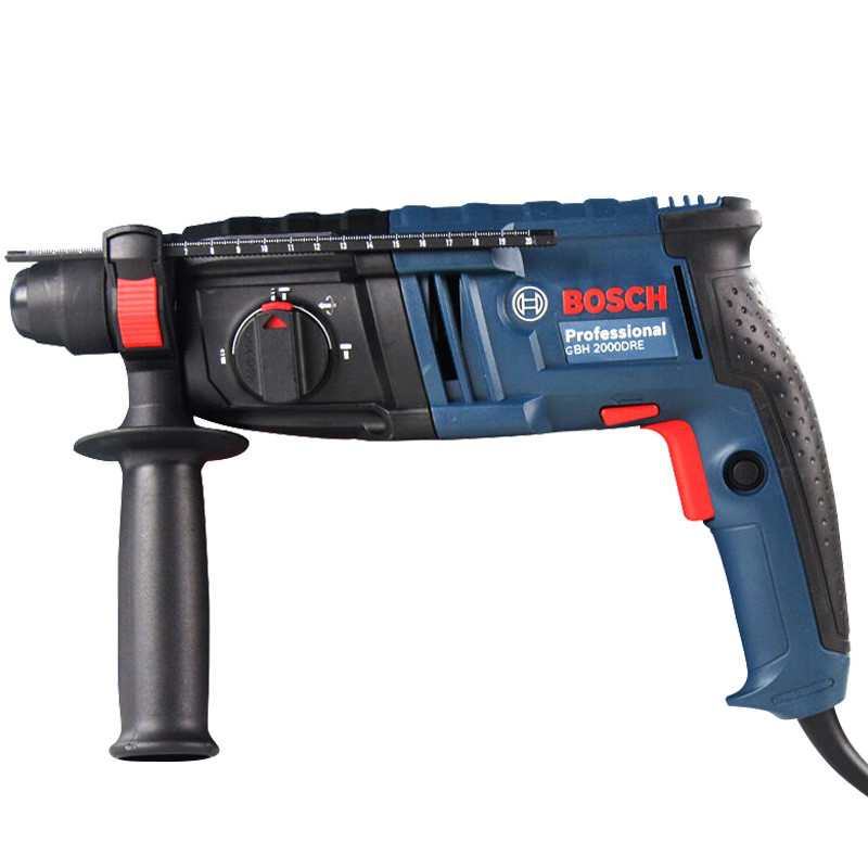 【苏宁自营】博世（BOSCH）GBH2000DRE 三功能四坑电锤电镐带凿削电钻可调速正反转两用电锤
