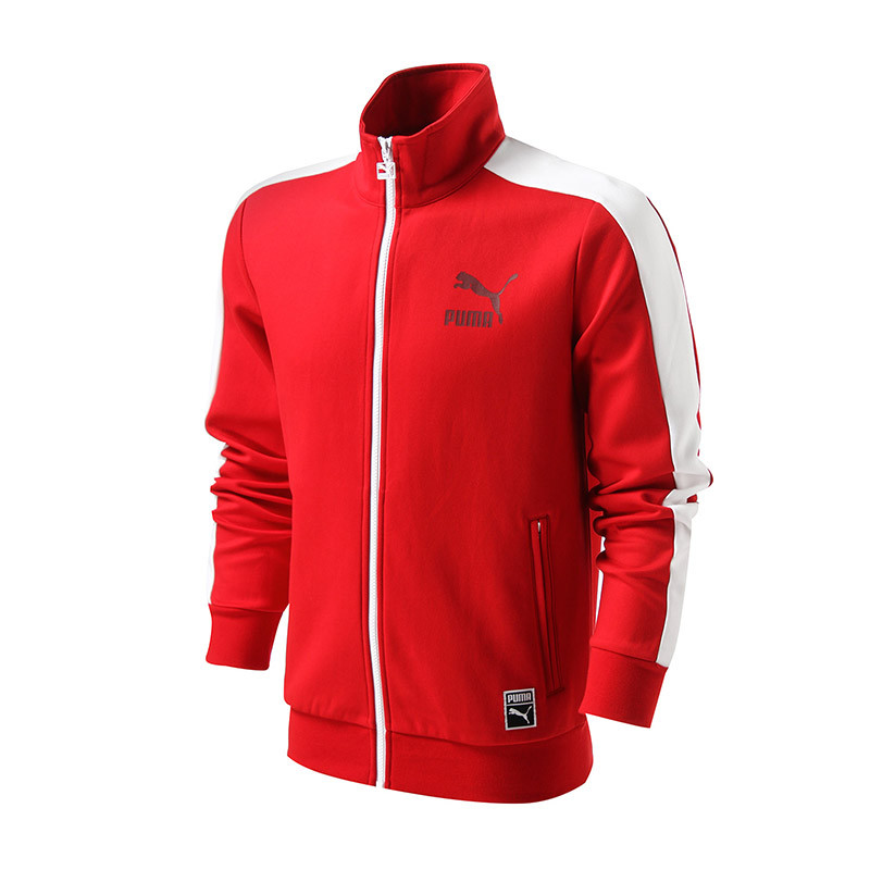 彪马PUMA男装T-7外套2017新款运动服休闲杨