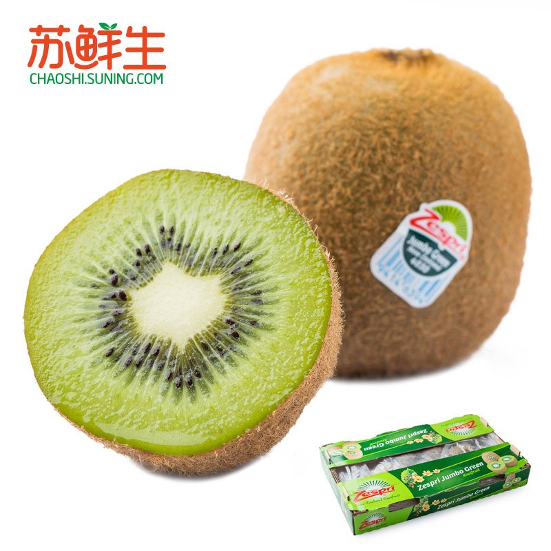 【苏鲜生】佳沛新西兰绿奇异果3.3kg原箱(27-33个)