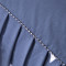 南极人(NanJiren) 家纺 单品全棉床裙 床垫保护罩 纯棉床罩单件其他 爱花紫 150*200cm