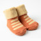 保暖毛圈袜婴幼儿童加厚袜子新生儿纯棉袜子宝宝0-1-3岁儿童松口 1-3岁 卡其拼色