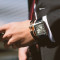 瑞士进口正品艾戈勒手表男士机械表全自动方形皮带男表真皮手表 时尚潮流男士腕表 瑞士手表 透底防水男表 3302A1