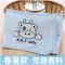 婴儿护脐带2017新品简约可爱小清新多款多色可选秋冬保暖新生儿护肚围宝宝护肚子肚脐腹围腹卷肚围 100cm(L码建议6-36个月) 牛宝宝蓝:薄