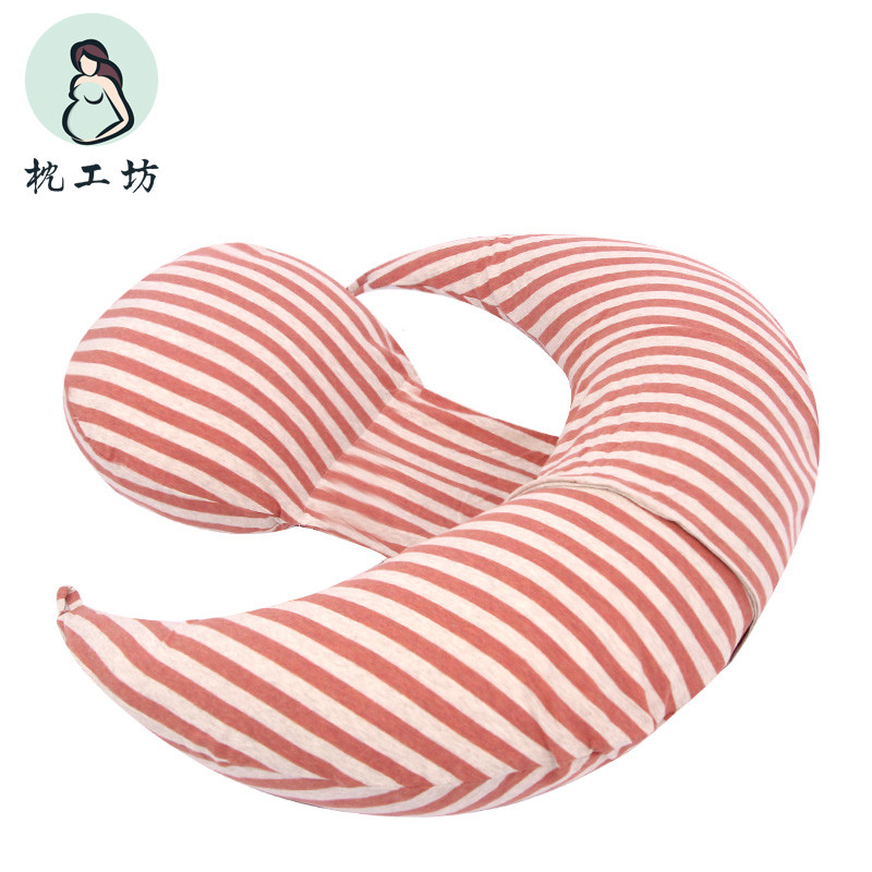 枕工坊孕妇枕头护腰侧睡枕冬睡枕侧卧枕u型枕多功能抱枕靠枕托腹