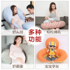 枕工坊孕妇枕头护腰托腹侧睡枕冬睡枕侧卧枕u型枕多功能抱枕靠枕托腹托腹抱枕怀孕抱枕孕妇枕怀孕孕期神器多色可选安睡整晚 锦田绿格