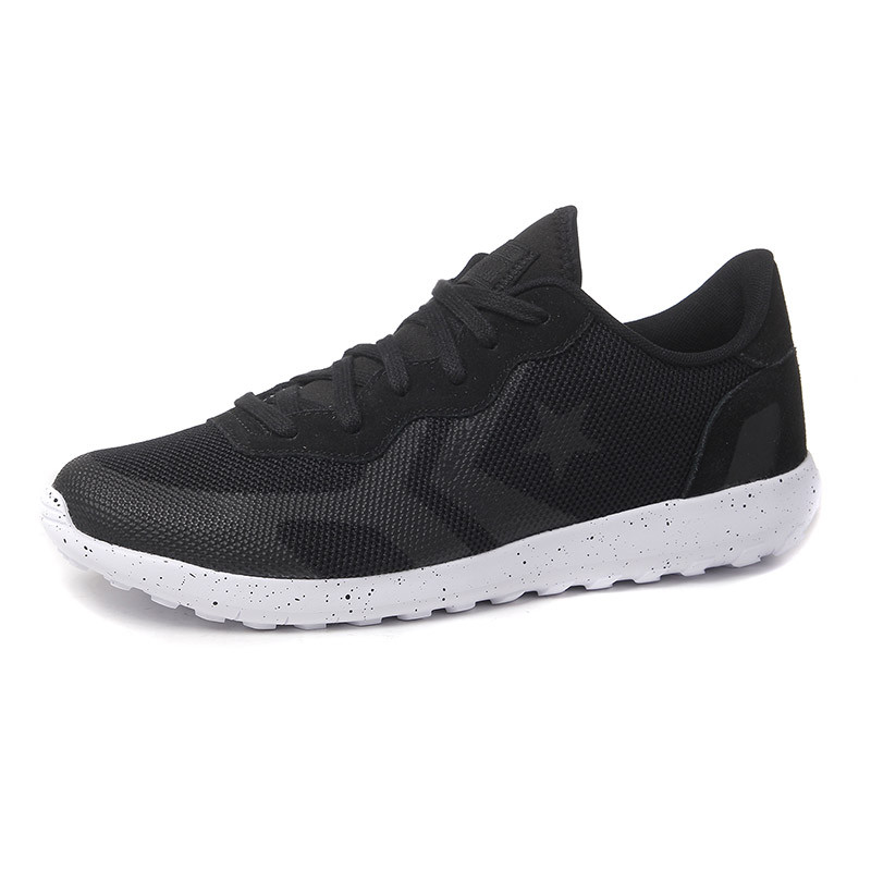 CONVERSE匡威男鞋帆布鞋新款CONS低帮轻便透气休闲运动鞋155597 黑色 42.5码