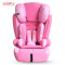 文博仕 儿童安全座椅 宝宝婴儿汽车座椅 9个月-12岁可选配isofix HB-01 新墨绿