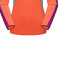 嘟嘟美倍尔 运动户外秋冬情侣半开衫长T恤运动立领拼色女款速干T恤 S 6892女款玫红