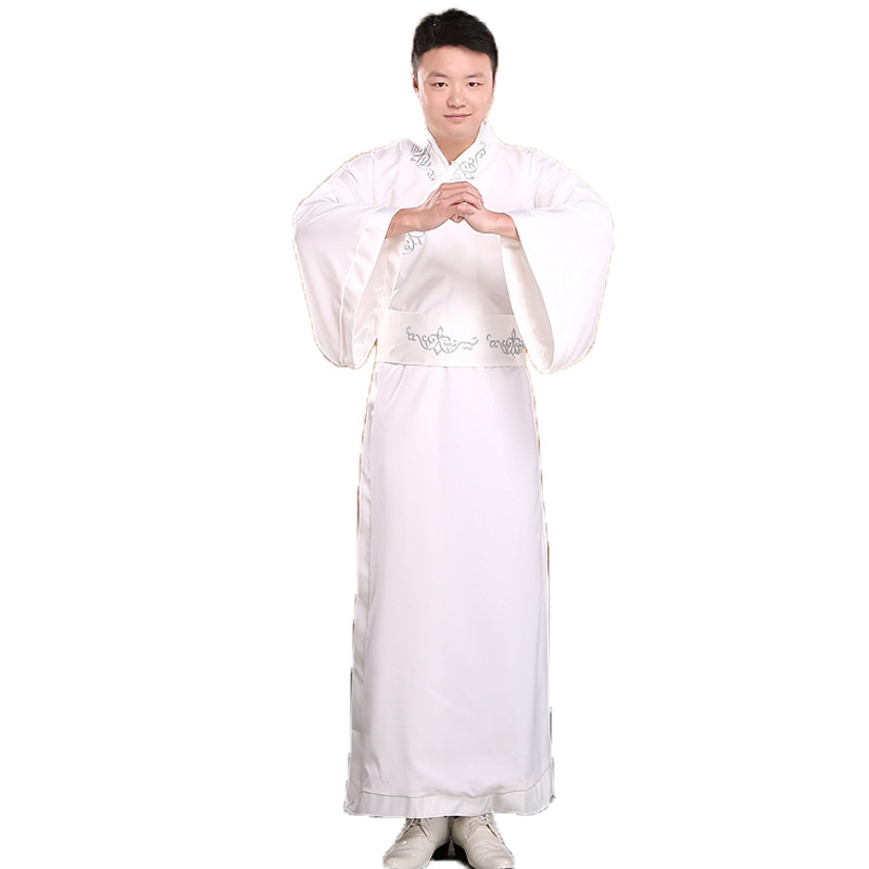嘟嘟美倍尔 男女古装 演出服 表演服小品服装 七夕牛郎织女服装 均码 男装