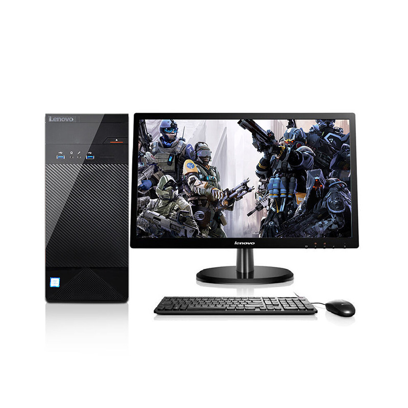 联想(Lenovo)3060 台式电脑 19.5英寸显示屏(G4400 4G 1T 集显 无光驱 wifi W10)