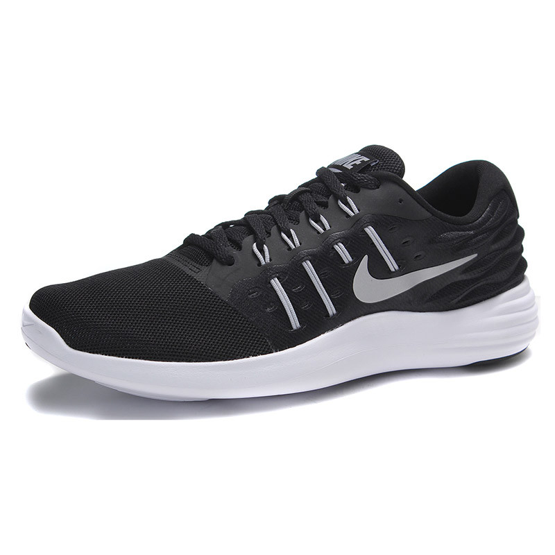 NIKE耐克 2017春夏新款 登月系列 男鞋跑步鞋运动鞋844591-001 黑色 42.5码