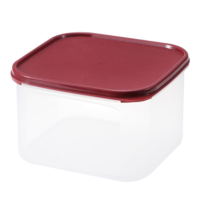JEKO&JEKO 塑料收纳盒整理箱冰箱储物保鲜盒3L 防潮药盒方形密封盒SWB-5442