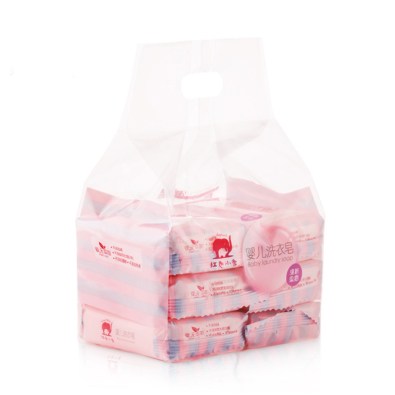 红色小象婴儿洗衣皂（清新果香）6连包120g*6 有香味