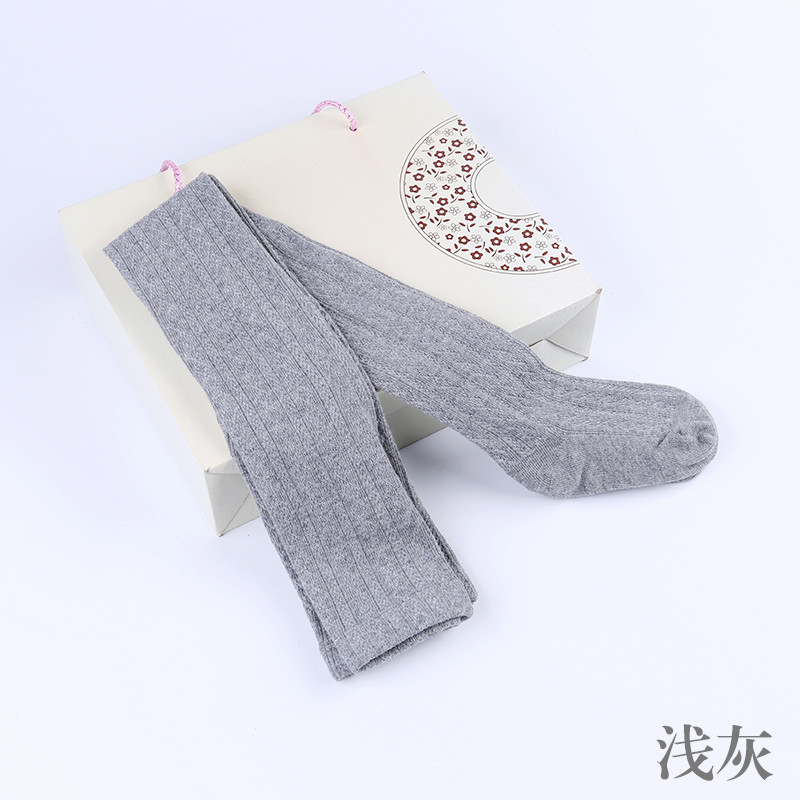 3-5-7-9岁2017新款春季女童连裤袜春儿童舞蹈袜中大童宝宝白色打底裤长筒袜女童连裤袜春儿童舞蹈袜中大童宝宝白色打底 105（建议身高100-110cm） 浅灰