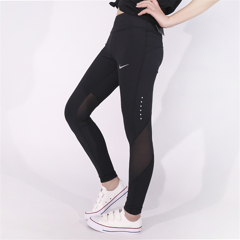 Nike/耐克 女裤 休闲运动训练跑步紧身裤长裤842924-010-457-471 842924-010 S(155/62A)