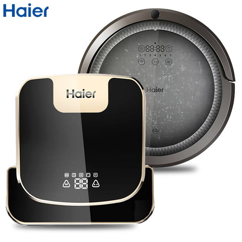 Haier/海尔WIFI扫地机器人/擦地机拖地机器人家用智能全自动小5扫拖组合