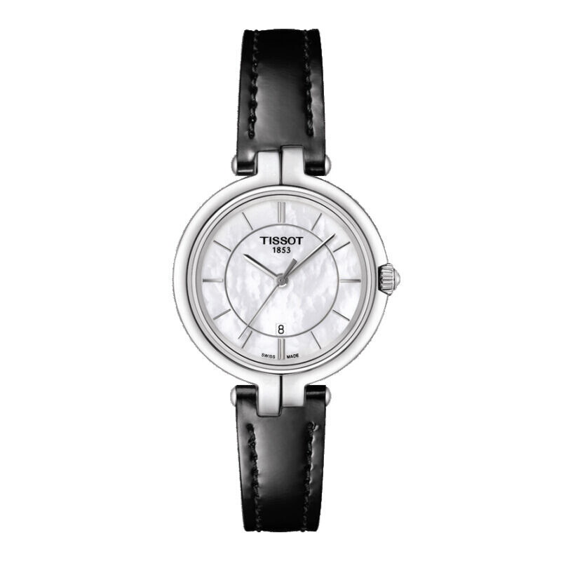 天梭（Tissot）手表弗拉明戈系列时尚简约石英女款表 T094.210.11.111.00 T094.210.16.111.00