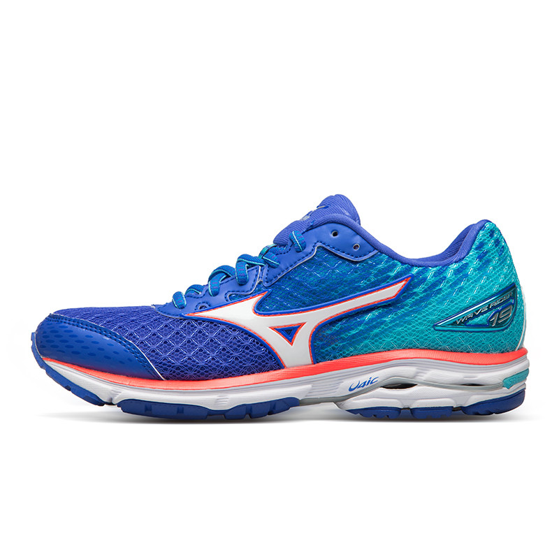 MIZUNO美津浓 女鞋WAVE RIDER 19 J1GD160308 J1GD160342