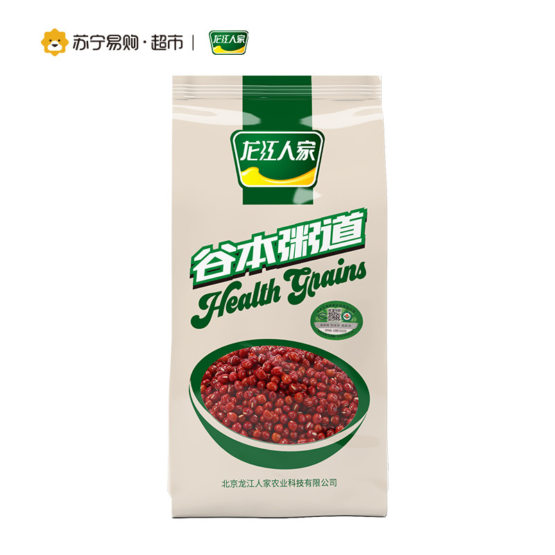龙江人家 有机红小豆1kg