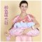 2017新品喂奶枕头哺乳枕喂奶枕哺乳枕头多功能喂奶喂奶垫授乳枕哺乳垫可爱卡通简约印花男女宝宝枕头 蓝色调皮猴
