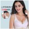 2017新品可爱卡通孕妇内衣无钢圈哺乳文胸上开扣喂奶胸罩聚拢防下垂孕妇文胸小清新简约文胸夏天 42/95 无钢圈上开扣粉格子