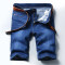 秋季男士牛仔裤舒适长裤 33(2尺6) 【弹力】805蓝色