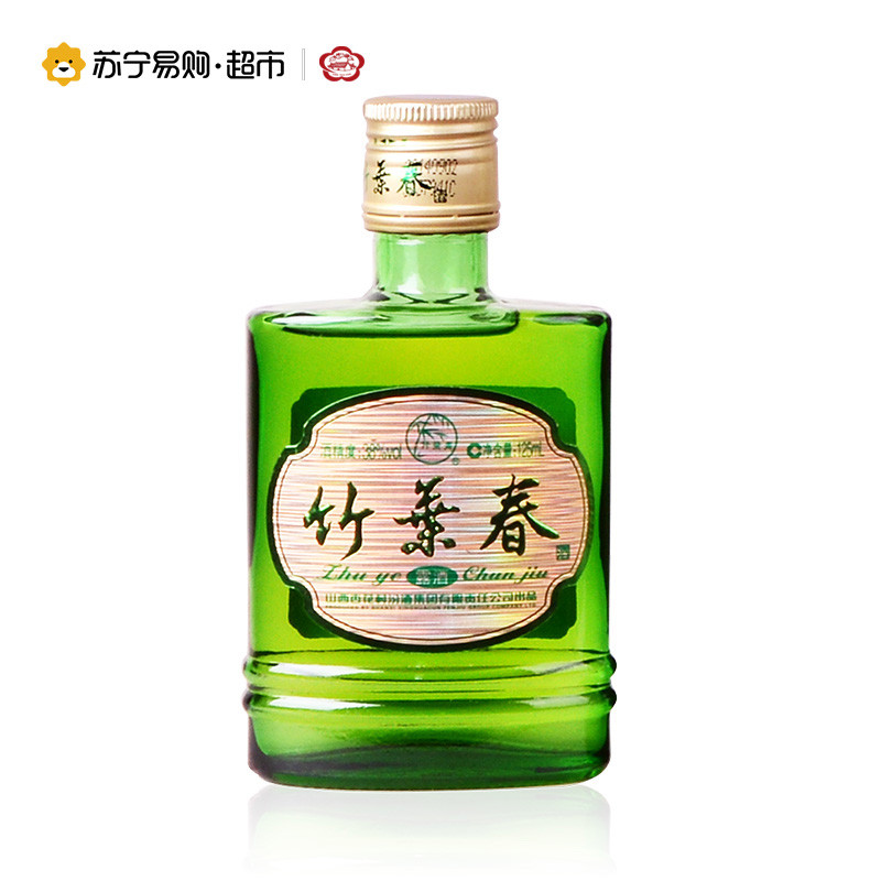 山西汾酒杏花村 38度竹叶春酒125mL 瓶装露酒