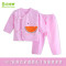 贝乐咿 新生儿衣服0-3-6个月婴儿和尚服纯棉开衫 52#(建议身高45-53cm) 7012粉色（夏薄款）