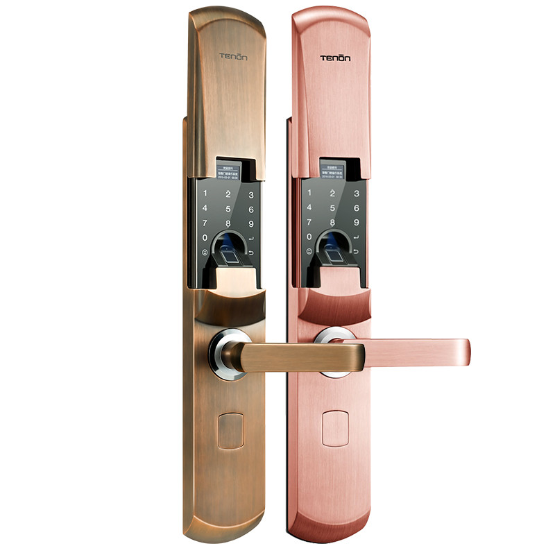【亚太天能(tenon)系列】亚太天能指纹锁 家用防盗门锁智能密码锁防盗