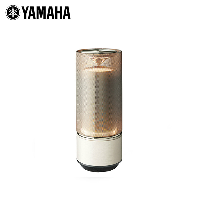 雅马哈（Yamaha）光音系列 LSX-70 迷你音响 灯光蓝牙 音响 光音系统手提便携可充电式 香槟金