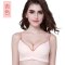2017新品夏季哺乳文胸孕妇内衣胸罩怀孕期无钢圈浦喂奶防下垂产后聚拢有型可爱简约小清新多款可选 80C 杏色