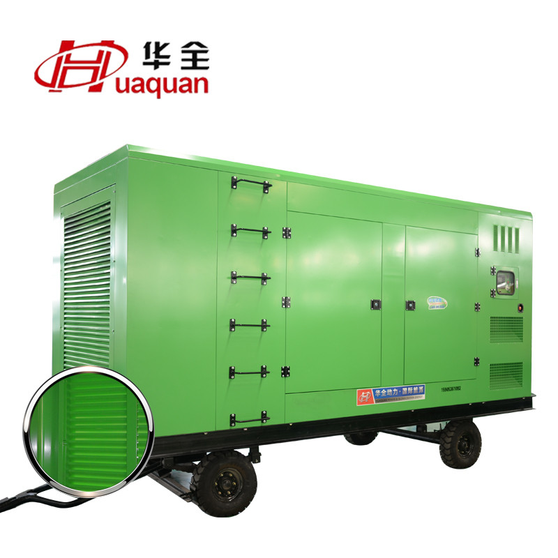 800kw柴油发电机组 移动拖车大型发电机组800千瓦 玉柴系列柴油机 绿色