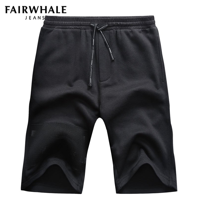 马克华菲休闲短裤男士2017夏季新款五分中裤马裤薄款运动沙滩裤潮