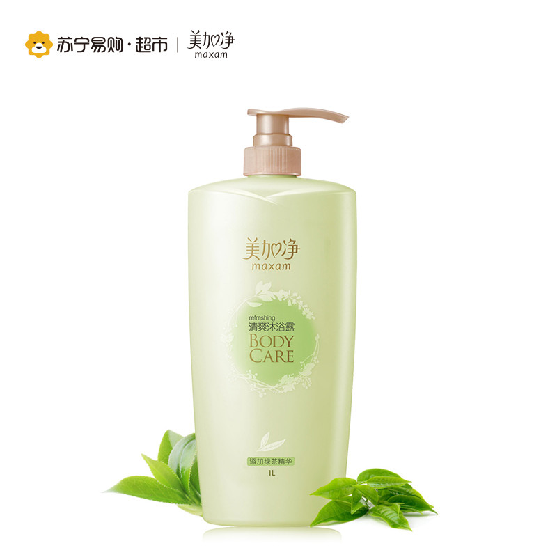 美加净清爽沐浴露1L
