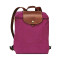 Longchamp/珑骧 尼龙折叠 双肩包 女包 水桶包 1699089 玫红色