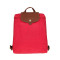 Longchamp/珑骧 尼龙折叠 双肩包 女包 水桶包 1699089 巧克力色