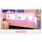 适用于0-4岁2017新品夏季男女宝宝床护栏儿童床边围拦1.5床围栏护栏大床1.8-2米床栏杆防摔挡板 1.8米粉加棉-可调节