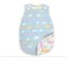 适用于0-6岁男女宝宝2017新品夏季婴儿睡袋夏季薄款 纱布睡袋夏超薄 背心式宝宝睡袋儿童防踢被分腿 XL(2-6岁)80CM 6层-泡泡鱼