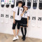 Mtiny学院风校服JK制服男女衬衫春夏装纯棉初高中学生水手服班服
