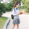 Mtiny英伦校服套装初高中生男女学生毕业照JK日系制服春韩版学院风班服 XXXL 毛衣