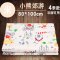 2017新品夏季可爱卡通小动物婴儿隔尿垫防水超大号透气可洗姨妈月经床垫新生儿童宝宝用品小清新尿垫 70x80-小樱桃粉