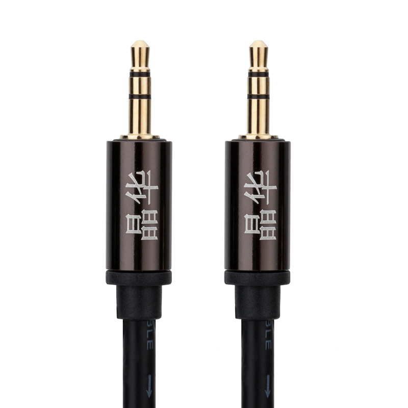 晶华 合金3.5音频公对公1.5米 1.5米
