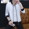 Mtiny男士防晒衣夏季2017新款韩版修身潮流帅气防晒服夹克 XL175（适合135斤以下） 631白色